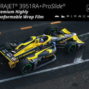 [Bundle] ORAJET 3951RA Professional Cast PVC Vehicle Wrap Film With Rapid Air + ProSlide & 4" Wrap Kit w/290