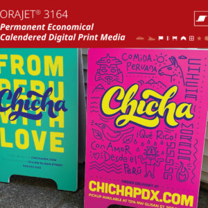 ORAJET 3164 Soft Calendered PVC Print Media