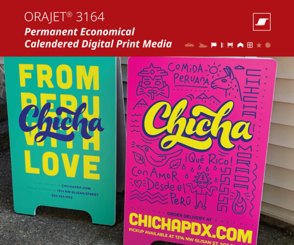 ORAJET 3164 Soft Calendered PVC Print Media