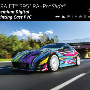 ORAJET 3951RA Professional Cast PVC Vehicle Wrap Film With Rapid Air + ProSlide