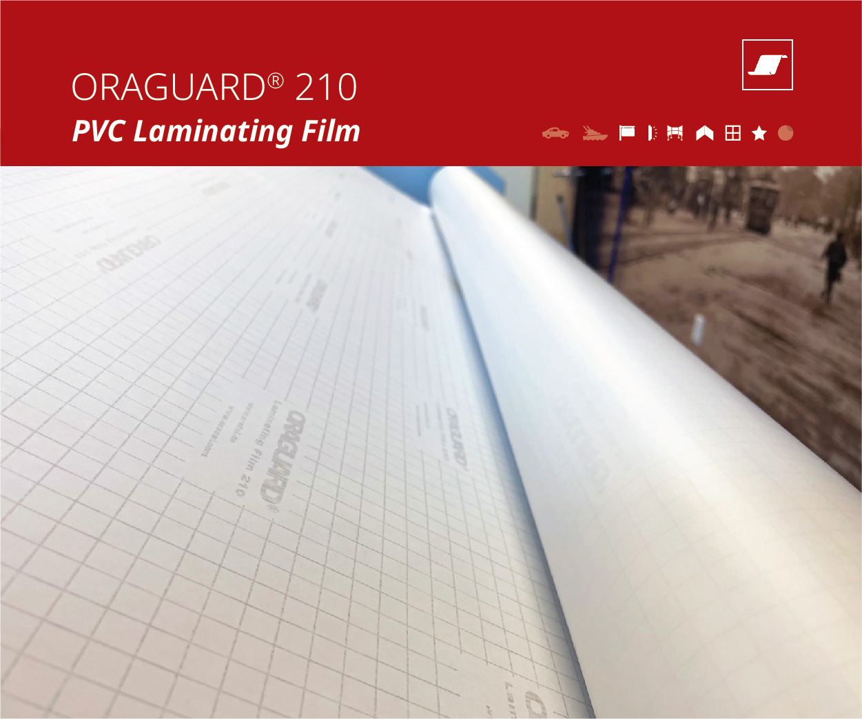 ORAGUARD 210 2.5 mil Intermediate PVC Laminating Film