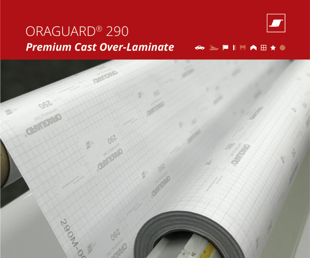 ORAGUARD 290 2 mil Cast PVC Laminating Film